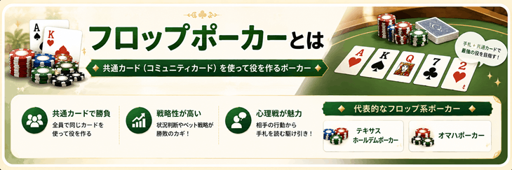 フロップポーカーの概要
